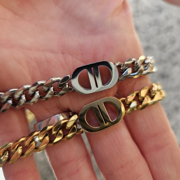 NEW 🌟 Stainless Steel Cuban Chunky Chain Necklace - Picture 8 of 9